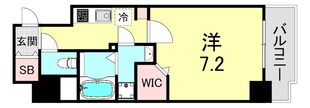 谷町六丁目駅 徒歩3分 4階の物件間取画像